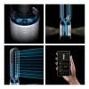 Purificador de ar e ventilador Dyson Purifier Cool PC1 prateado/branco