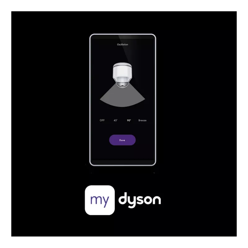 Purificador de ar e ventilador Dyson Purifier Cool PC1 prateado/branco