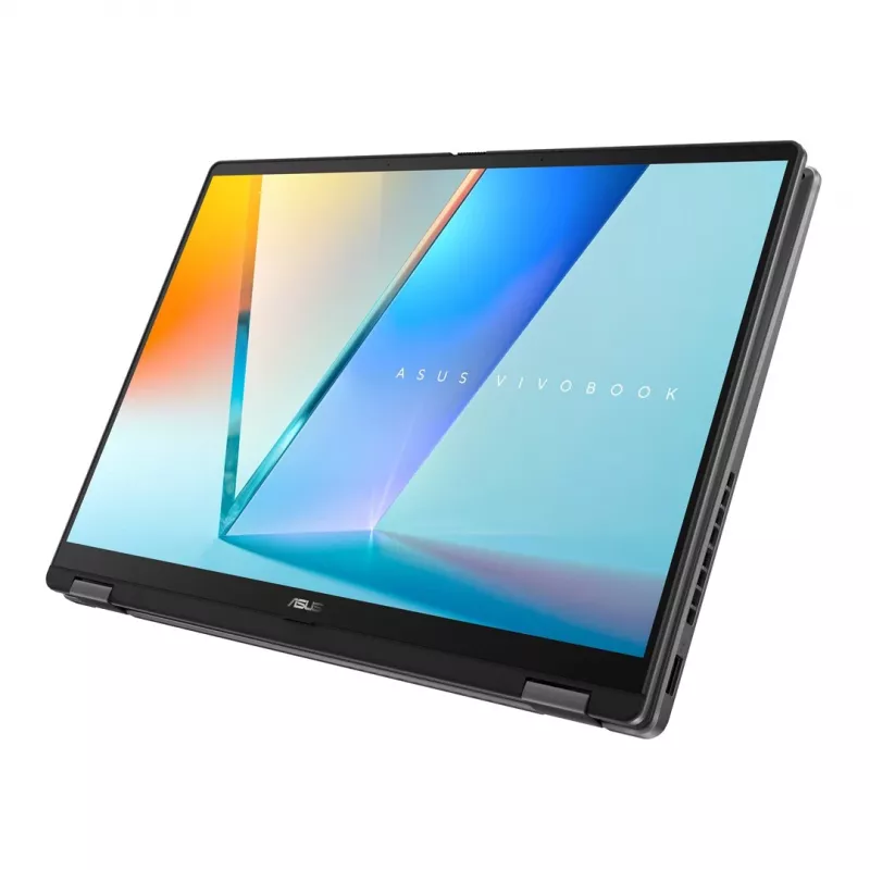 Portátil ASUS Vivobook 14 Flip TP3407SA-SG146W Ultra 5 226V 14,0 polegadas WUXGA Touch 60Hz 300nits AG 16GB LPDDR5X 512GB SSD Intel Arc Graphics FHD Cam 70WHrs Win11 cinzento mate