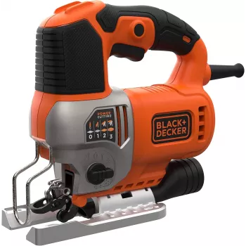 Black & Decker BES610K-QS serra de recortes pendular 650W em Kitbox