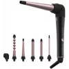 Modelador de caracóis multi-cabeças Cecotec SurfCare MultiWaves, cerâmica, 46W, 140-200°C, 3 acessórios