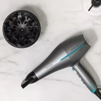 Cecotec IoniCare 5300 Maxi Aura preto secador de cabelo 2200W