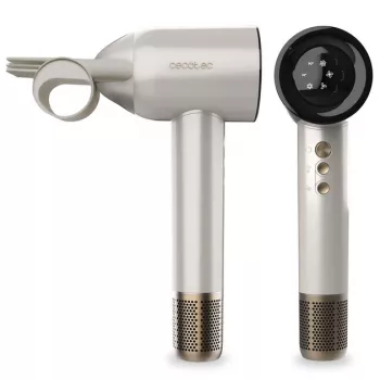Secador de cabelo Cecotec DryGlam Waves Champagne 1600 W
