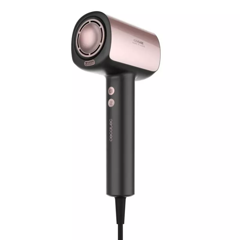 Secador de cabelo Cecotec DryGlam Nano Plasma 1600 W preto/ouro rosa