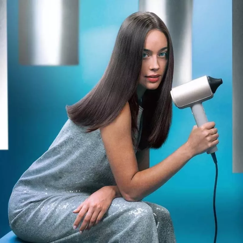 Secador de cabelo Cecotec DryGlam Nano Plasma 1600 W preto/ouro rosa