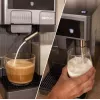 Máquina de café expresso Cecotec FreeStyle Latte T - 20 bar de pressão da bomba, espumador de leite integrado, 1350 W, cinzento