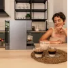 Máquina de café expresso Cecotec FreeStyle Latte T - 20 bar de pressão da bomba, espumador de leite integrado, 1350 W, cinzento