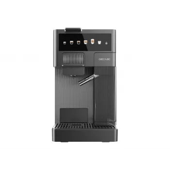 Máquina de café expresso Cecotec FreeStyle Latte T - 20 bar de pressão da bomba, espumador de leite integrado, 1350 W, cinzento