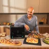 Fritadeira de ar dupla Cecotec Cecofry&Grill Smokin'Prime 11000 11L 2800W preta