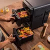 Cecotec Double Hot Air Fryer Cecofry DuoLevel 10000, 2400 W, 10 L, preto