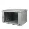 Armário de parede 19 polegadas ALLNET 18U 1 peça T600mm cinzento claro desmontado como flatpack série SMA