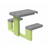 Mesa de piquenique infantil SMOBY Life verde/cinzenta