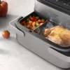 Philips Série 5000 NA565/02 Fritadeira de ar dupla 9,5 L 2750 W Preto, Prateado, Aço inoxidável