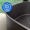 Philips Série 5000 NA565/02 Fritadeira de ar dupla 9,5 L 2750 W Preto, Prateado, Aço inoxidável