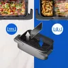Philips Série 5000 NA565/02 Fritadeira de ar dupla 9,5 L 2750 W Preto, Prateado, Aço inoxidável
