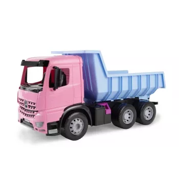 LENA Giga Trucks Camião basculante rosa 67 cm