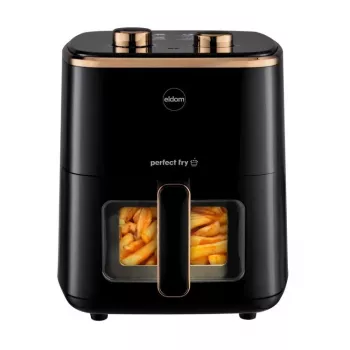 ELDOM FR45 FRITELO Fritadeira sem óleo 1500 W, Preto