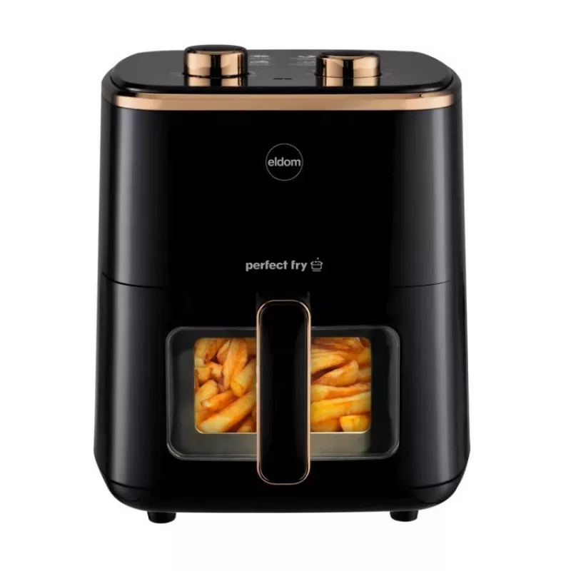 ELDOM FR45 FRITELO Fritadeira sem óleo 1500 W, Preto