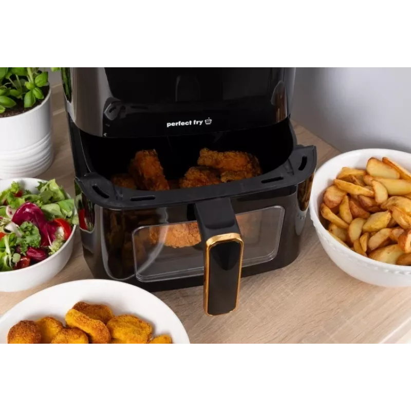 ELDOM FR45 FRITELO Fritadeira sem óleo 1500 W, Preto