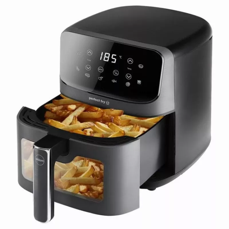 ELDOM FR45 FRITELO Fritadeira sem óleo 1500 W, Preto