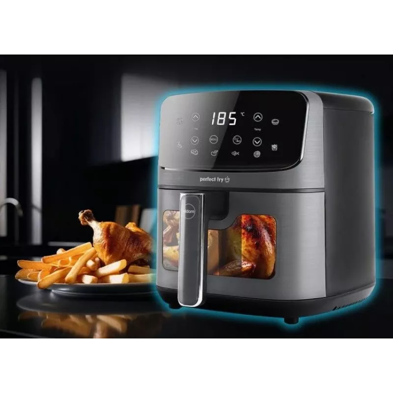 ELDOM FR45 FRITELO Fritadeira sem óleo 1500 W, Preto