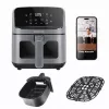 ELDOM FR45 FRITELO Fritadeira sem óleo 1500 W, Preto