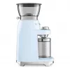 Smeg CGF03PBEU Moinho de café, 15 níveis de moagem, capacidade para 240 g de grãos, 150 W, Azul pastel