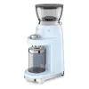 Smeg CGF03PBEU Moinho de café, 15 níveis de moagem, capacidade para 240 g de grãos, 150 W, Azul pastel
