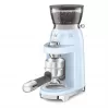 Smeg CGF03PBEU Moinho de café, 15 níveis de moagem, capacidade para 240 g de grãos, 150 W, Azul pastel