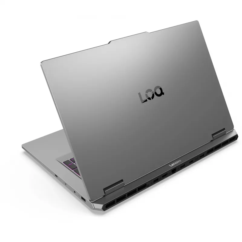 Lenovo LOQ 17IRX10 83JH Portátil gaming - 17,3 polegadas FHD IPS 144Hz, Intel Core i5-13450HX, 24 GB DDR5 RAM, 1 TB NVMe SSD, NVIDIA GeForce RTX 5050 6 GB, Windows 11 Home, Storm Grey