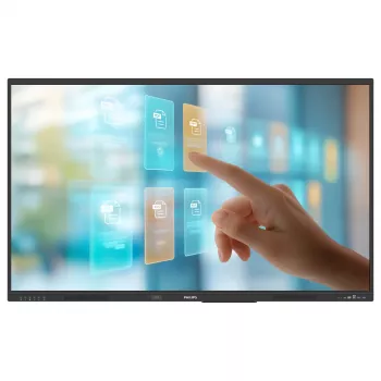 Philips 65BDL4252E 65 polegadas 4K UHD Ecrã interativo de sinalização digital com multi-toque