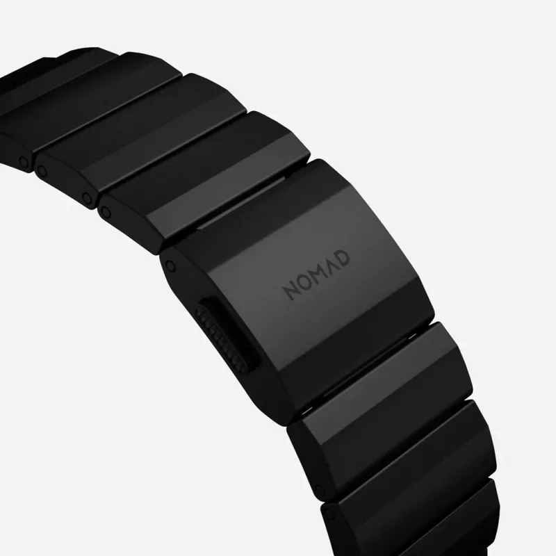 NOMAD Bracelete de titânio para Apple Watch 46/49mm Prateado
