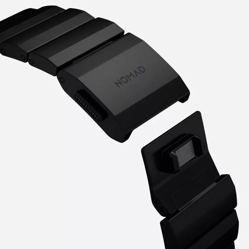 NOMAD Bracelete de titânio para Apple Watch 46/49mm Prateado