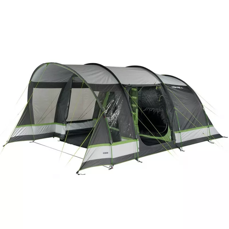 High Peak Garda 5.0 Tenda de túnel 4 pessoas Verde/Cinzento claro