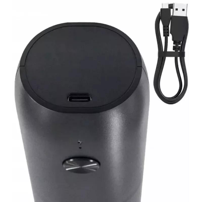 PROMIS MP35X2 Conjunto de moinhos elétricos de sal e pimenta com suporte, Aço inoxidável/Prateado, 2x 220 mm, mecanismo de cerâmica, a pilhas, luz LED