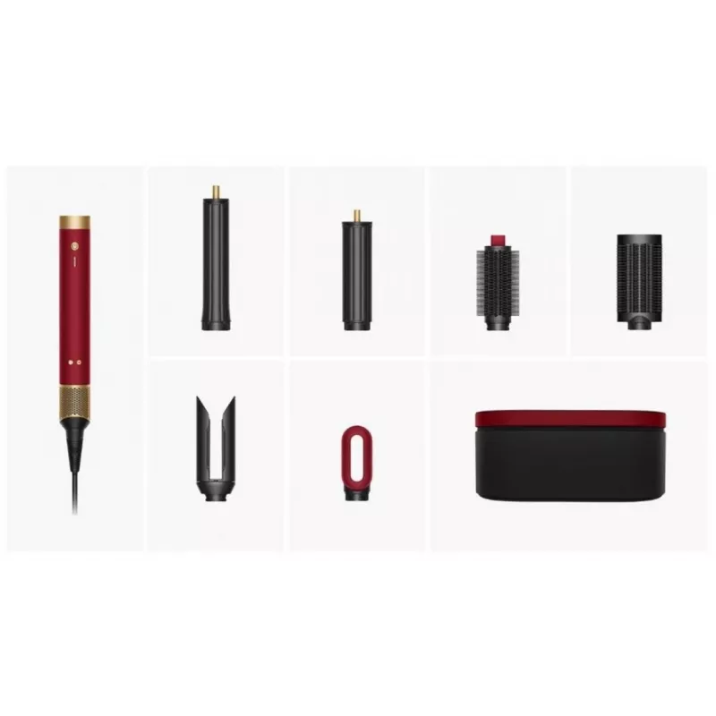 Dyson HS09 Airwrap Co-anda 2x (Vermelho/Dourado)