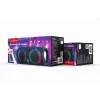 Gembird SPK-BT-LED-02 Coluna portátil Bluetooth para festas, 10 W, Preto