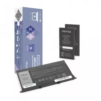 MITSU Bateria Dell Inspiron 357F9 5577 7557 6600mAh 14,8V Li-Ion