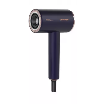 CONCEPT BLDC VV8100 Secador de cabelo 1600W Preto/Ouro rosa
