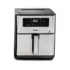 Breville VDF131X Fritadeira de ar quente, 1,25 kg, 1400 W, Preto/Prateado