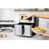 Breville VDF131X Fritadeira de ar quente, 1,25 kg, 1400 W, Preto/Prateado