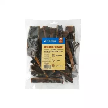 PETMEX Natural Chew Pele de veado seca para cães 1kg