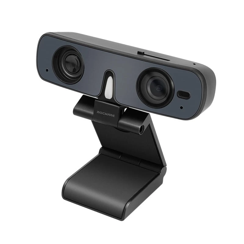 ROCWARE RC08P câmara, preta, USB, 1080i/720p, microfone integrado