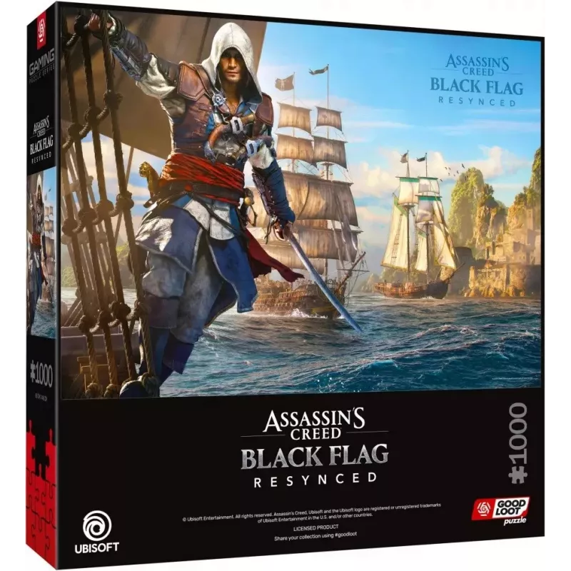 Puzzle Good Loot Gaming - Assassin's Creed Black Flag Resynced 1000 peças