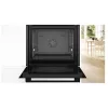 Forno de encastrar Bosch Serie 6 HBG557EB3 com autolimpeza por pirólise, 71L, preto