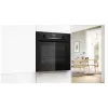 Forno de encastrar Bosch Serie 6 HBG557EB3 com autolimpeza por pirólise, 71L, preto
