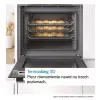 Forno de encastrar Bosch Serie 6 HBG557EB3 com autolimpeza por pirólise, 71L, preto