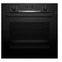 Forno de encastrar Bosch Serie 6 HBG557EB3 com autolimpeza por pirólise, 71L, preto