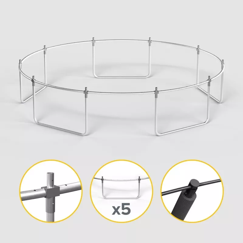 Trampolim REBEL ACTIVE TRAMPOLINE PRO 12FT/366CM