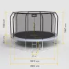 Trampolim REBEL ACTIVE TRAMPOLINE PRO 12FT/366CM